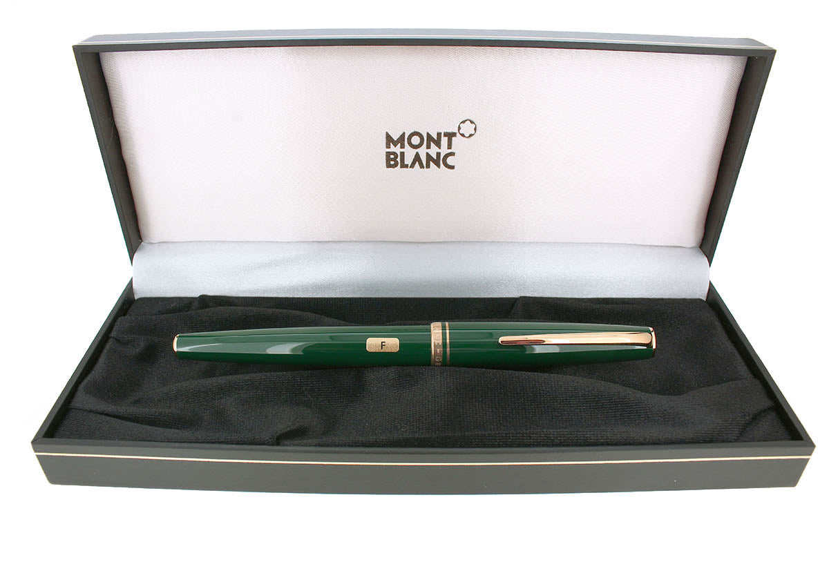 NEW OLD STOCK MONTBLANC GREEN GENERATION FOUNTAIN PEN NEVER INKED STIC