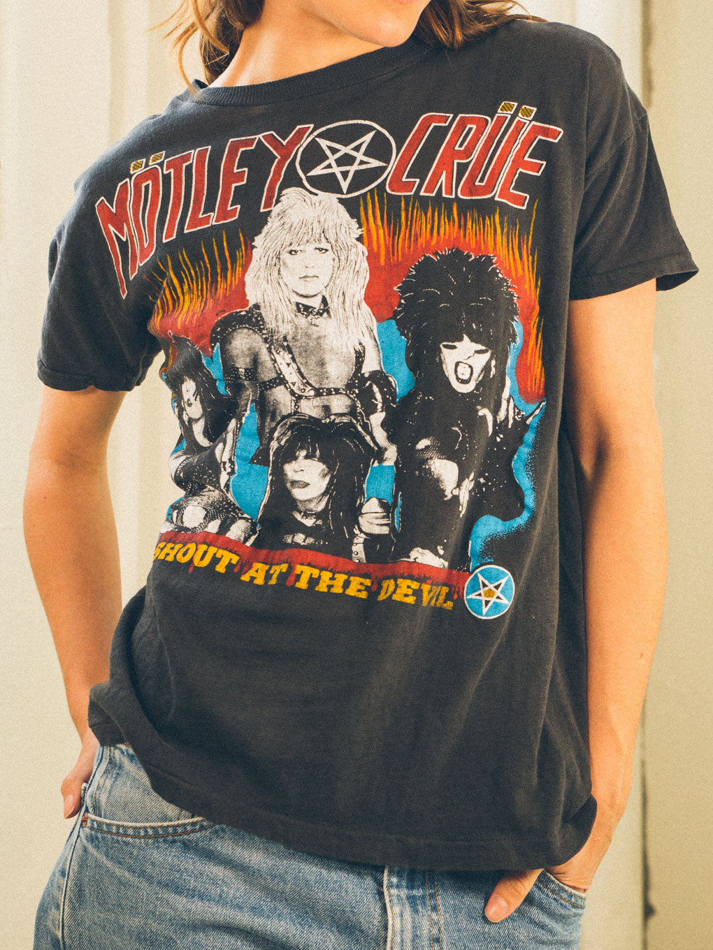 Motley Crue Shout at the Devil Tee