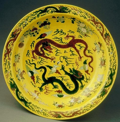 颜色釉中的贵族——黄釉瓷器【2】--艺术收藏--人民网