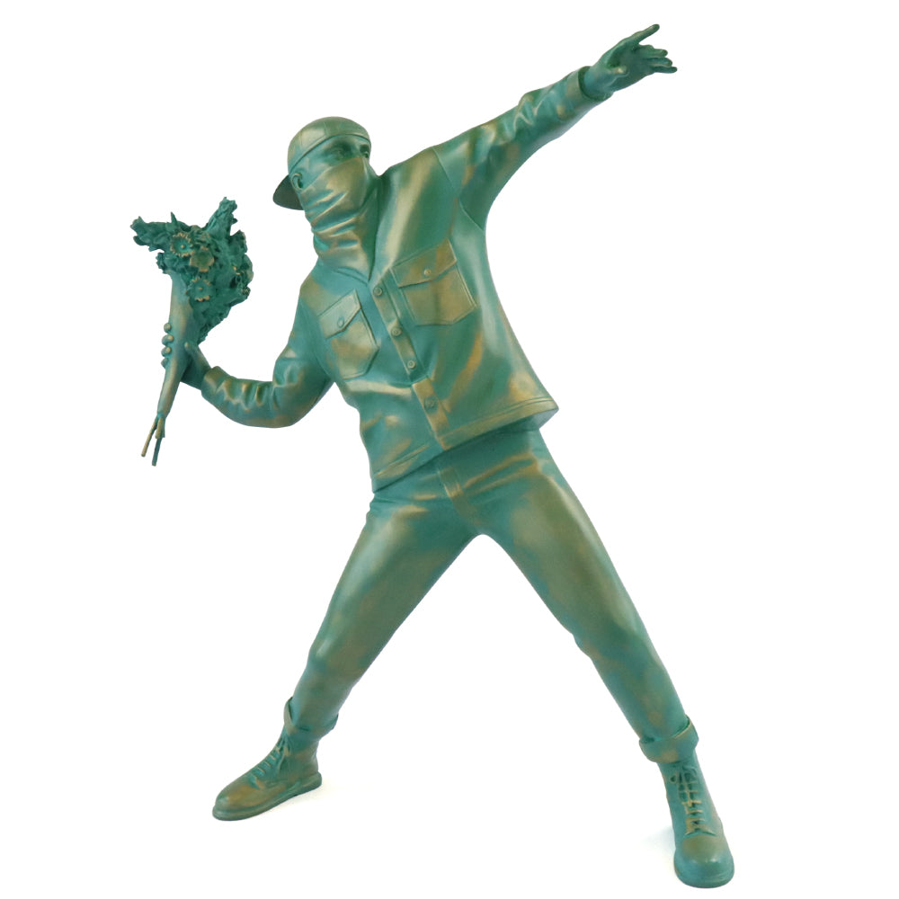 FLOWER BOMBER BRONZE STATUE ♯2