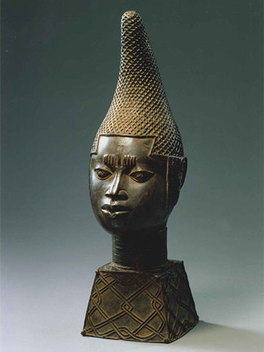 アフリカ ナイジェリア ヨルバ イフェ王国 ナイジェリア イフェの頭像