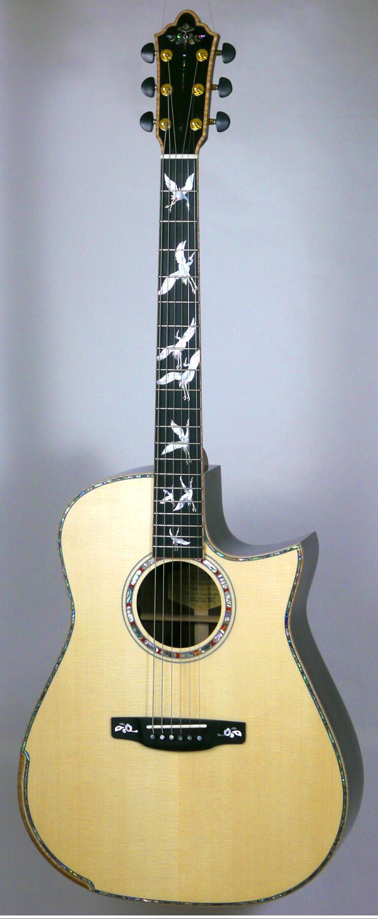 HOTAKAインレイ指板・カスタムギター: 明日香弦楽器