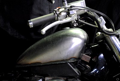 スポタン シャドウ400 タンク chopper スタイル向け 46番 11L HONDA