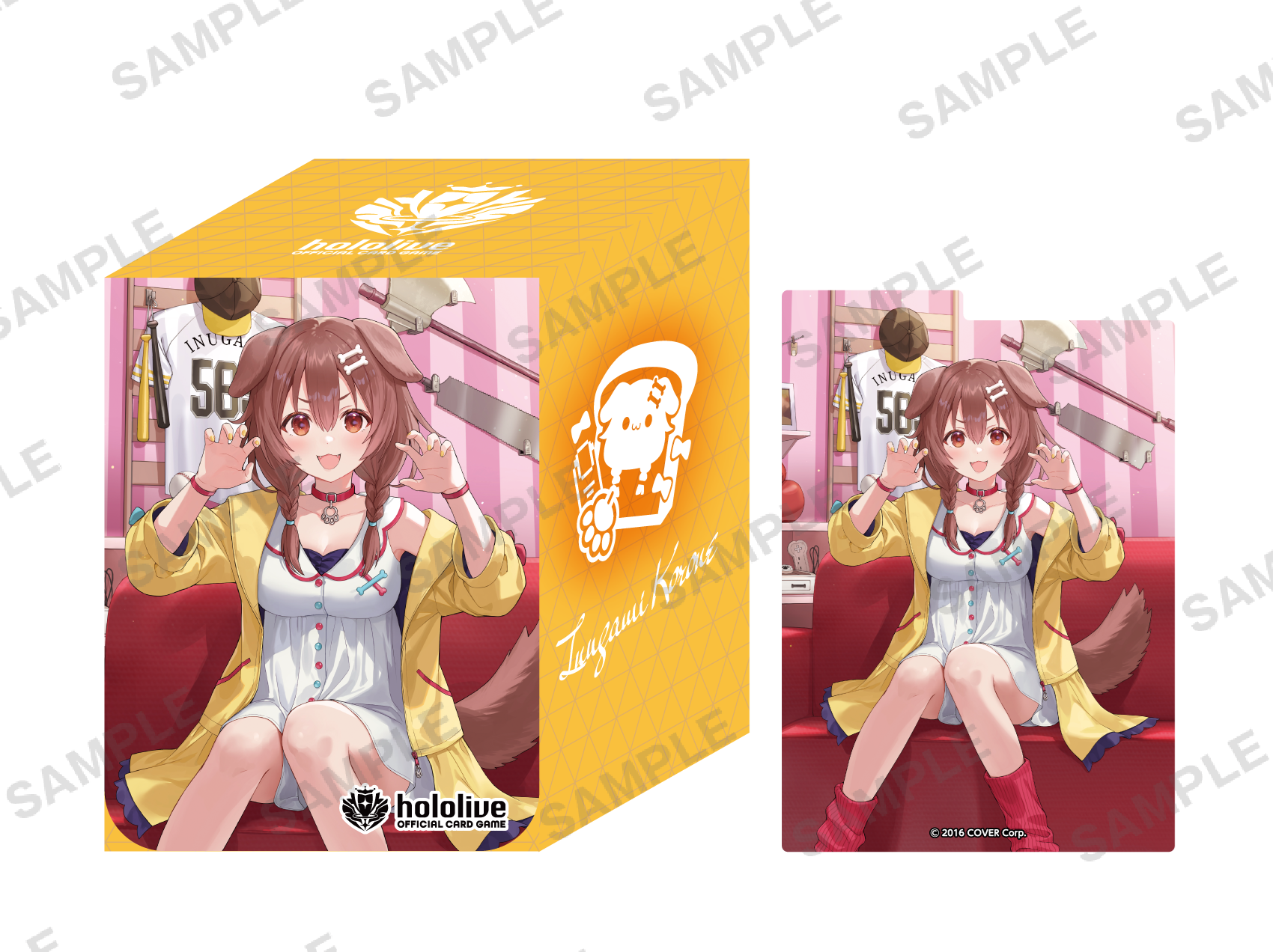 直筆サイン】戌神ころね ポストカード(ホロライブゲーマーズ) 戌神ころ