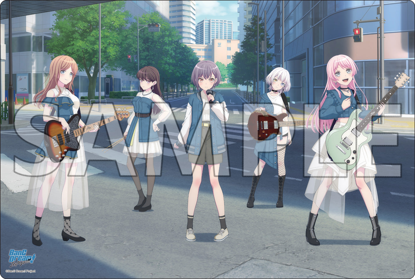 カードゲーム祭 バンドリ MyGO!!!!! ラバーマット スリーブ セット