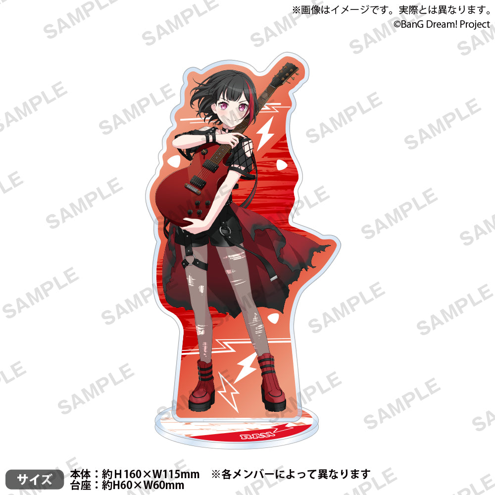 BanG Dream! アクリルスタンド 美竹蘭 10th Anniversary ver