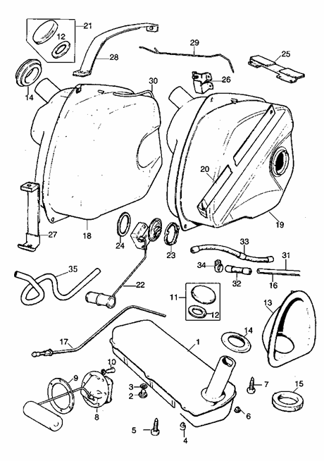 フューエルタンク／センダーユニット | ミニクーパー・ローバーミニ