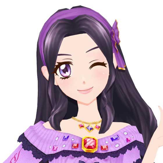 アイカツ ラベンダーパレードコーデ 白樺リサ 台湾版 アイカツ 白樺