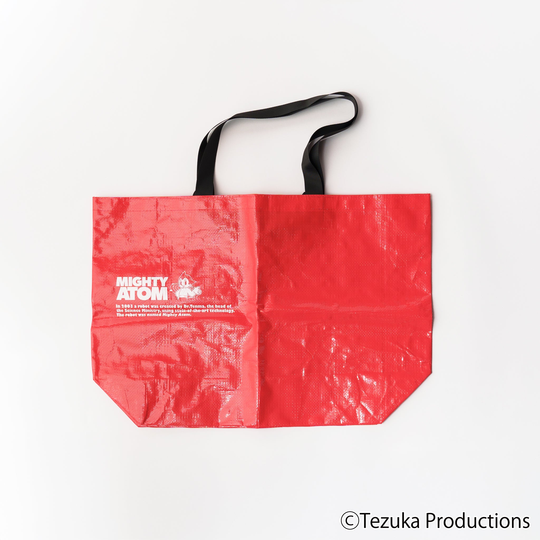 PPショッピングバッグ (赤) アトム PASONA×ATOM & B・J