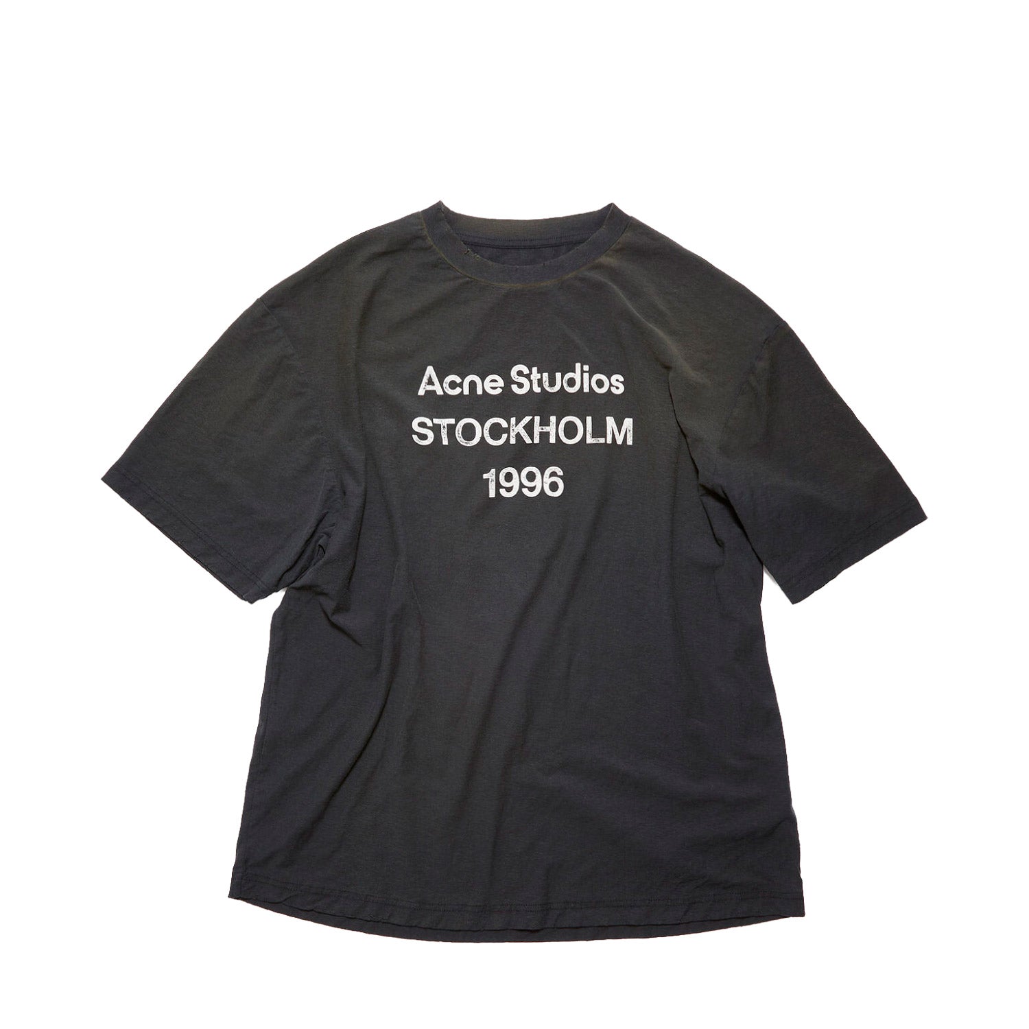 Acne Studios LOGO T-SHIRT, Faded Black – Beamhill