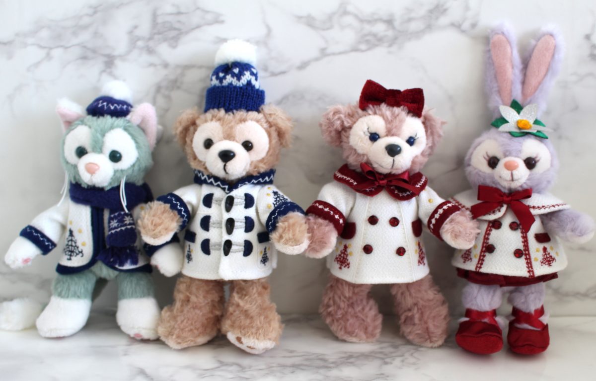 クリスマス2018 ダッフィーフレンズ ぬいぐるみバッジ4点セット 東京