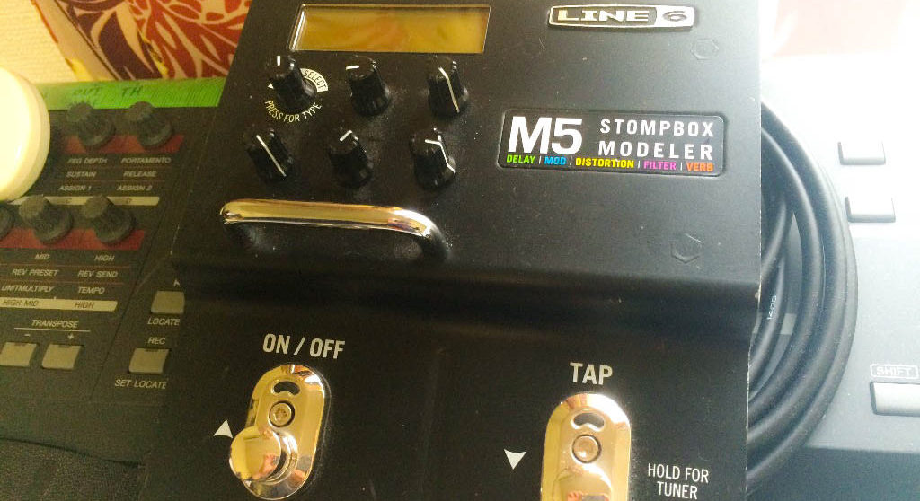 ちょっとしたスタジオのお供に【LINE6 M5】
