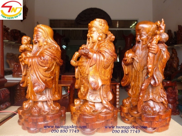 Phúc Lộc Thọ (Cao 38cm - PTL109)