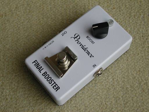 ギター PROVIDENCE FBT-1 FINAL BOOSTER 日本語字幕）PROVIDENCE FINAL