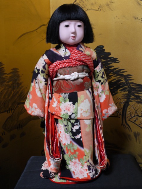 市松人形 光龍斎 参考市松人形光龍斎12号昭和初期