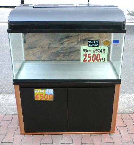 90センチ水槽セット90✖️45✖️45 直接取引可 茨城県水戸市 90センチ