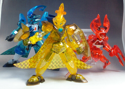 490．ダンボール戦機 LBX特殊モードセット（リミテッドクリアver