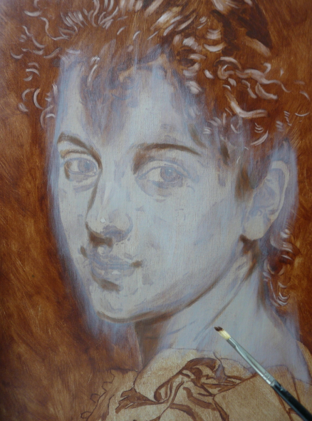 ブグロー模写やってみた 制作 2日目 | 看聞日記