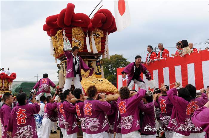 大町太鼓台（天領） 伊予三島太鼓祭り 寒川・豊岡地区太鼓台統一寄せ