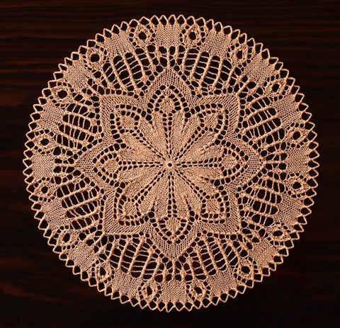 クンストレース ☆ ドイツの本から - 白い手帖 洋書 「Knitted Lace