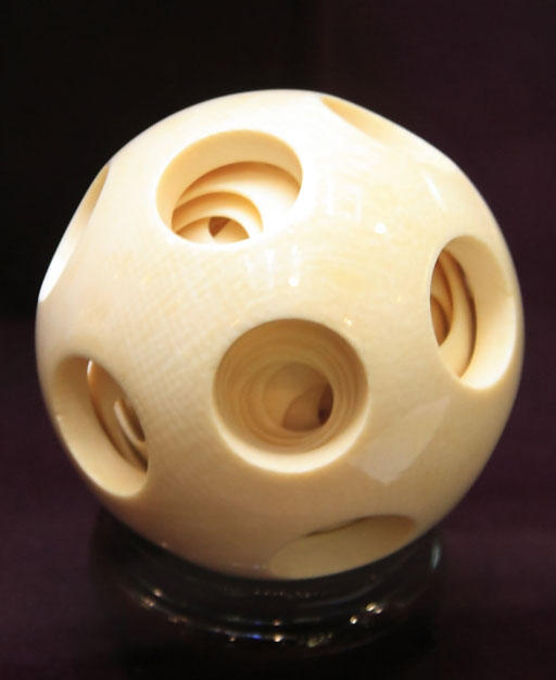 象牙多層球 | 象牙と石の彫刻美術館～ジュエルピア～