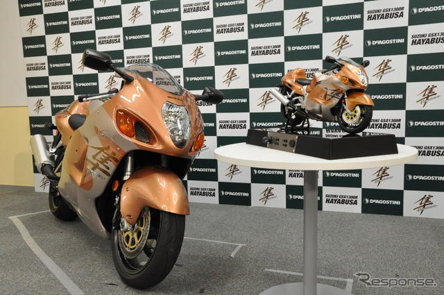 ディアゴスティーニ 1/4 スズキGSX1300R 隼 完成品 週刊 スズキ