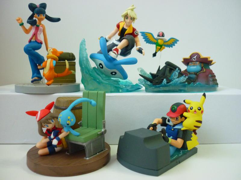 ぽけもん☆かふぇ リアルフィギュアコレクション ポケモンレンジャーと