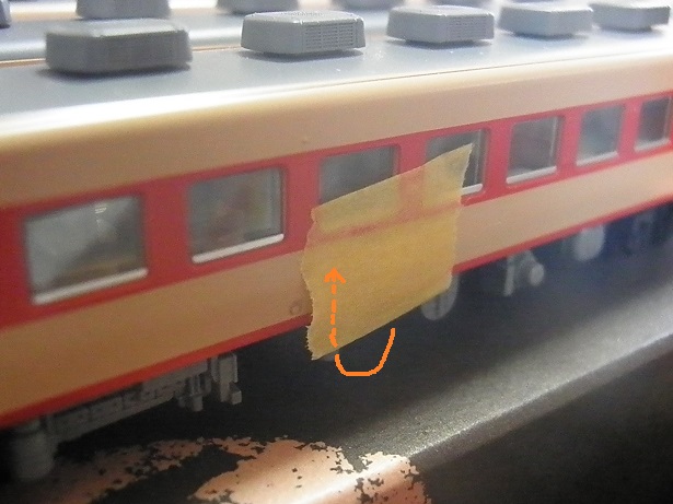 国鉄キハ58 急行「紀州」室内灯入りウエザリング加工品 ◇◇国鉄キハ58