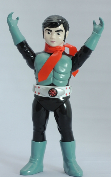 東映レトロソフビコレクション 仮面ライダー旧1号 本郷猛ヘッド 開催