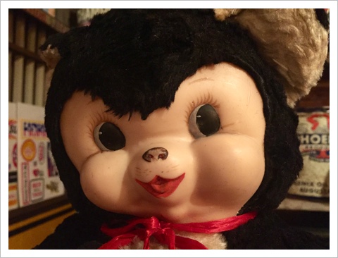 ビンテージ ラシュトン ラバーフェイス ドール 泣き顔 ベア ビンテージ