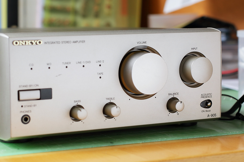 オンキョー A-909X 牙狼之介 ONKYO A-909Xプリメインアンプ ONKYO A-909の