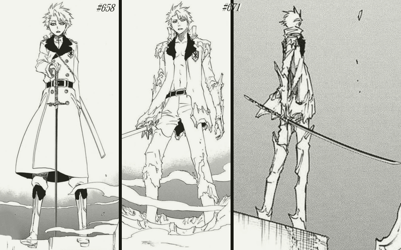 BLEACHブリーチ 複製原稿 複製原画 一護 恋次 一角 剣八 白哉 冬