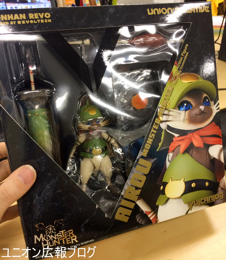 デスクのオトモにも！Vulcanlog（ヴァルカン-ログ）モンハンリボ