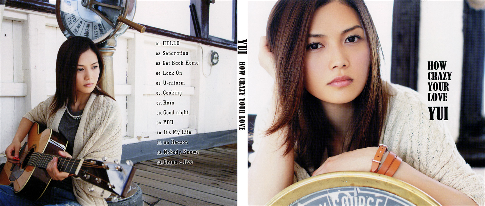 YUI HOW CRAZY YOUR LOVE アルバム B2ポスター How Crazy Your Love