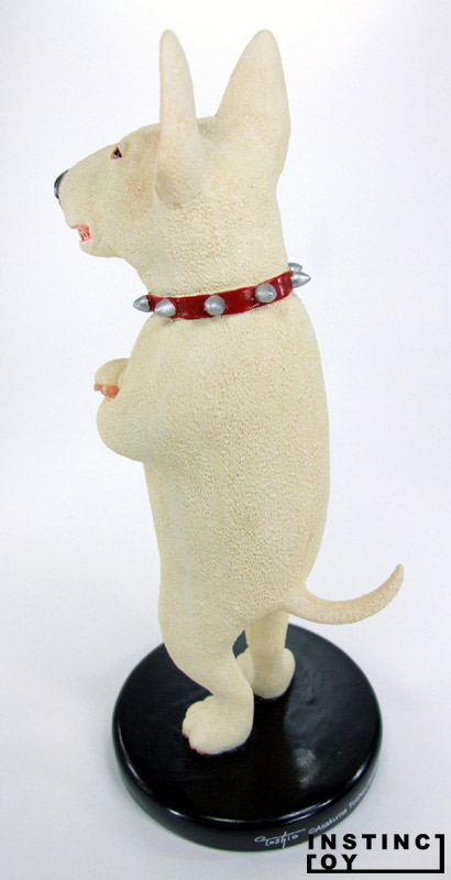 ユージン 朝隈俊男コレクション 犬の留守番 ブルテリア 特大フィギュア