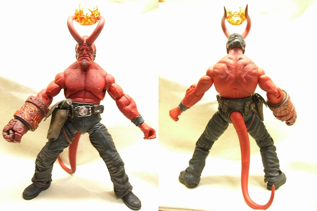 ヘルボーイ 8インチ フィギュア シリーズ1.5 ヘルボーイ ダメージVer