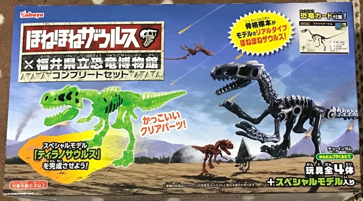 福井県 恐竜 セット ほねほねザウルス 福井県立恐竜博物館