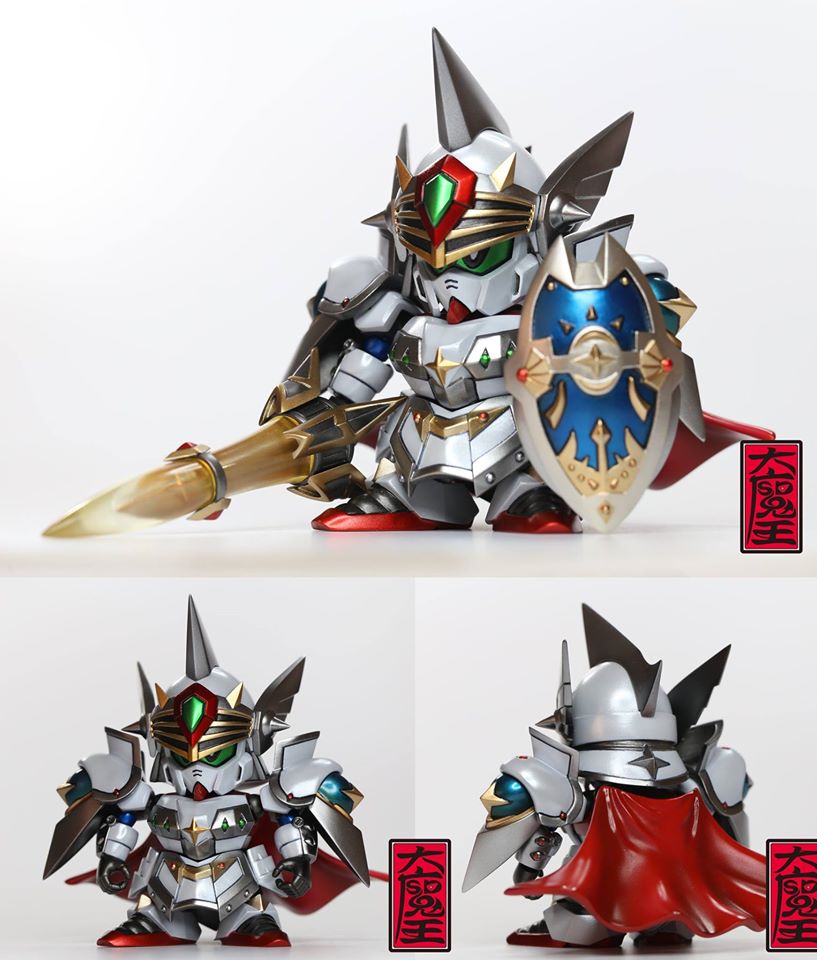 SD ガンダム騎士ガンダムGP01 セル画3枚セットジャンク