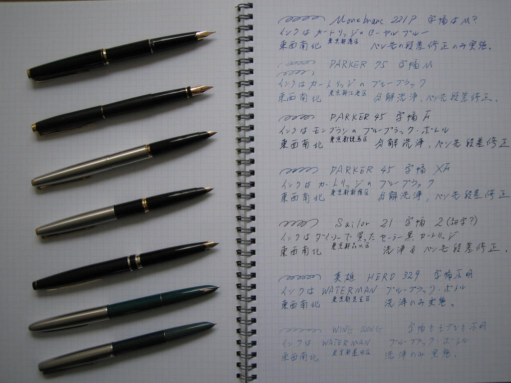 SUZUKI HAYABUSA 万年筆字幅M