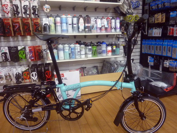 Brompton ブロンプトン M2L ブラックエディション ラグーンブルー