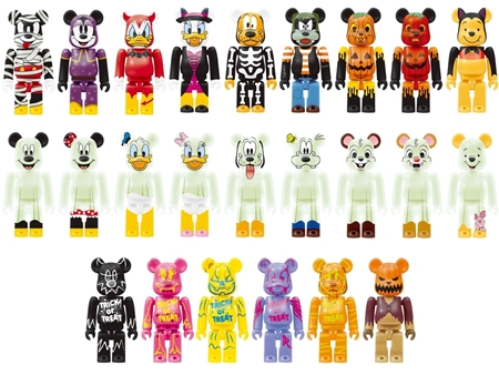 Happyくじ Disney HALLOWEEN MONSTER WOW! ベアブリック （BE@RBRICK