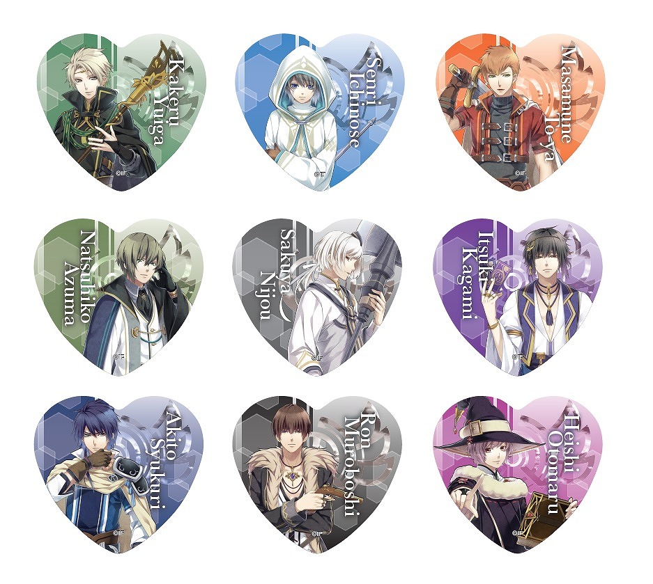 NORN9 ノルンノネット 室星ロン 缶バッジ オトメイト イベント NORN9