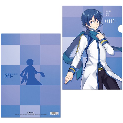 ボーカロイド KAITO 10周年 クリアファイル KAITO クリアファイル 10th