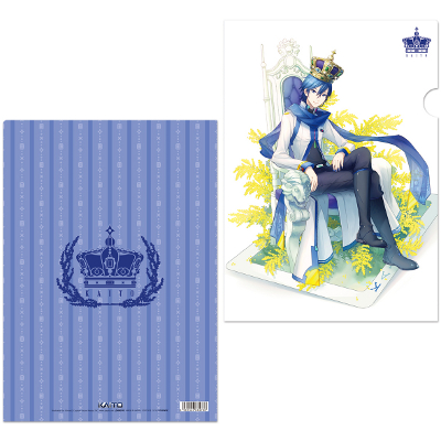 ボーカロイド KAITO 10周年 クリアファイル その他（グッズ）】KAITO