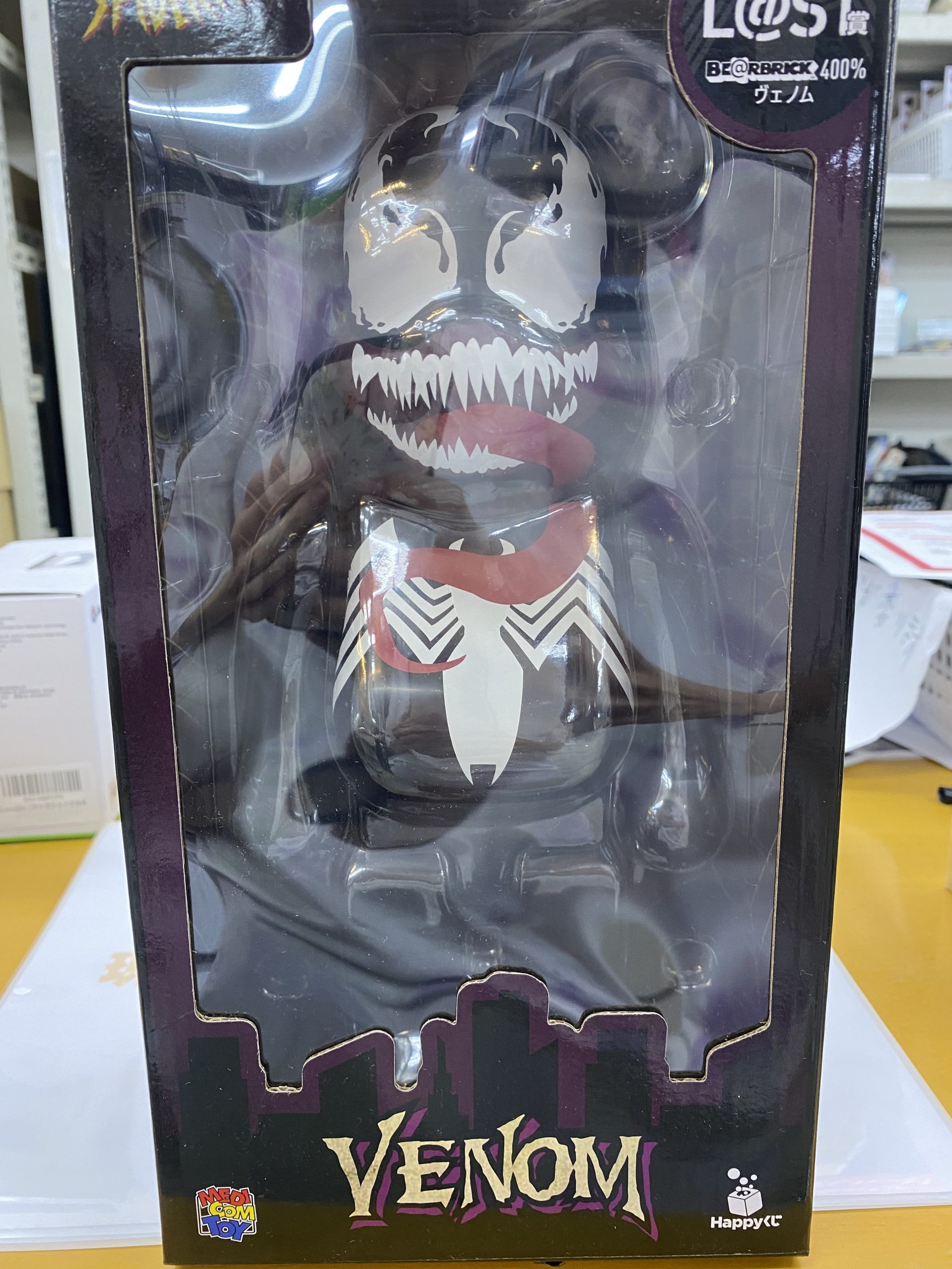 ベアブリック400% スパイダーマン/ヴェノム