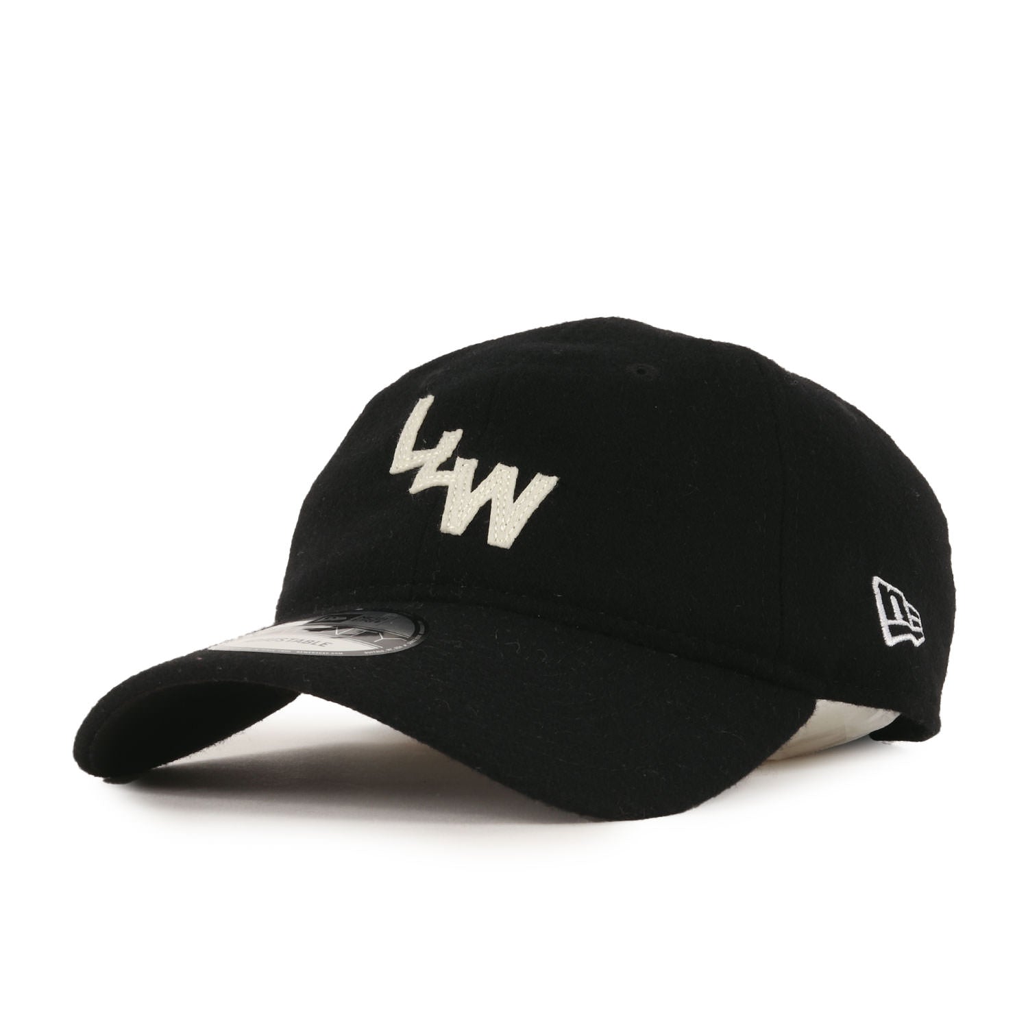 未使用・タグ付！イタリア製USUALISラインストーンニット帽 未使用