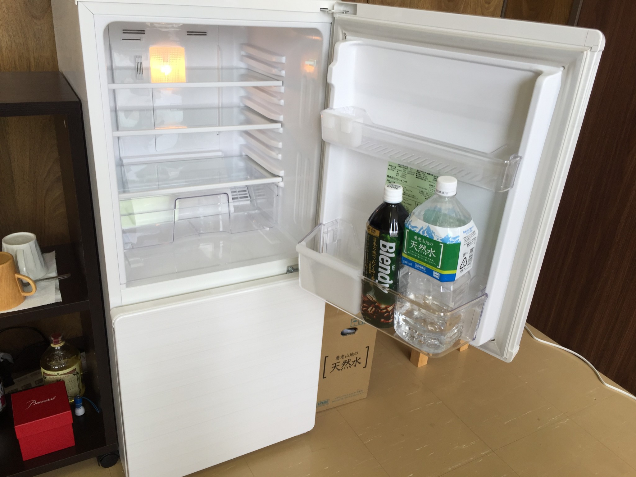 ♻️ユーイング ノンフロン冷凍冷蔵庫 UR-F110H ユーイング UR-F110H(W