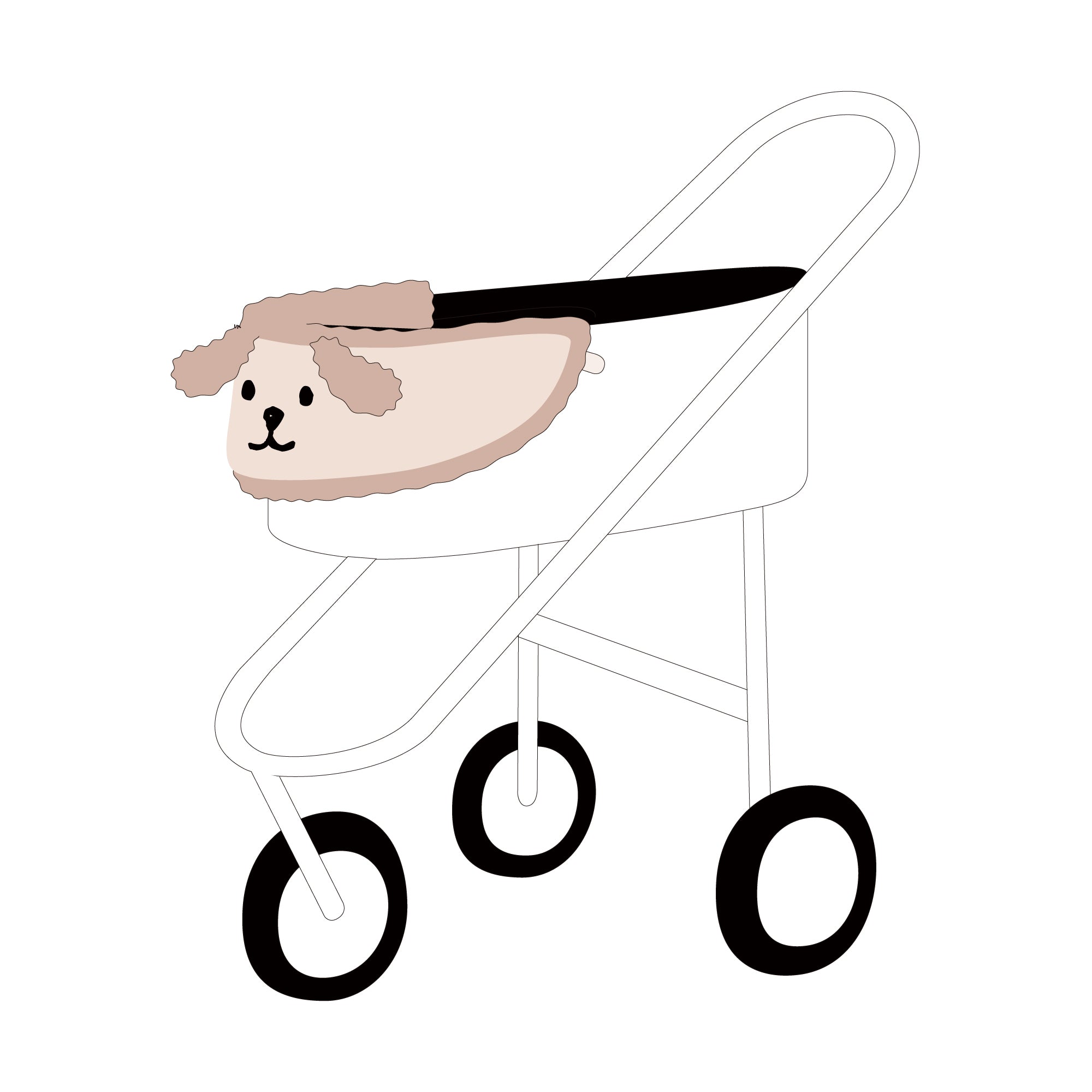 TAAFFE Hug-Me Buggy Guard (Beige) – BORINGTHINGS