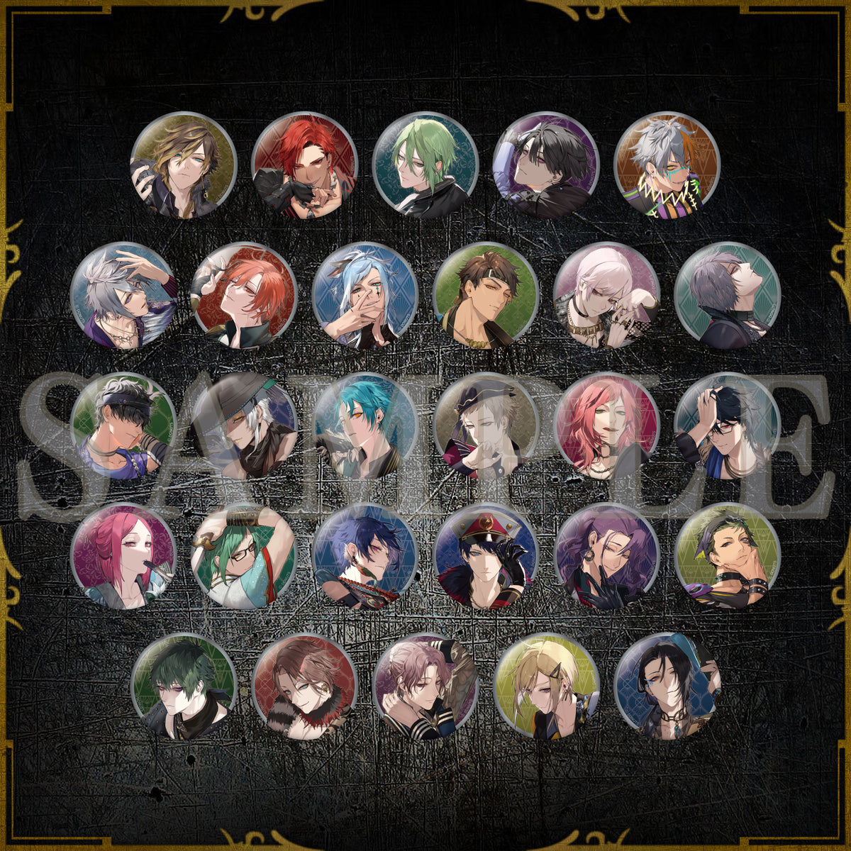 即購入不可】じんたろう ジンタロウ ビバレン XlamV AGF 缶バッジ 即