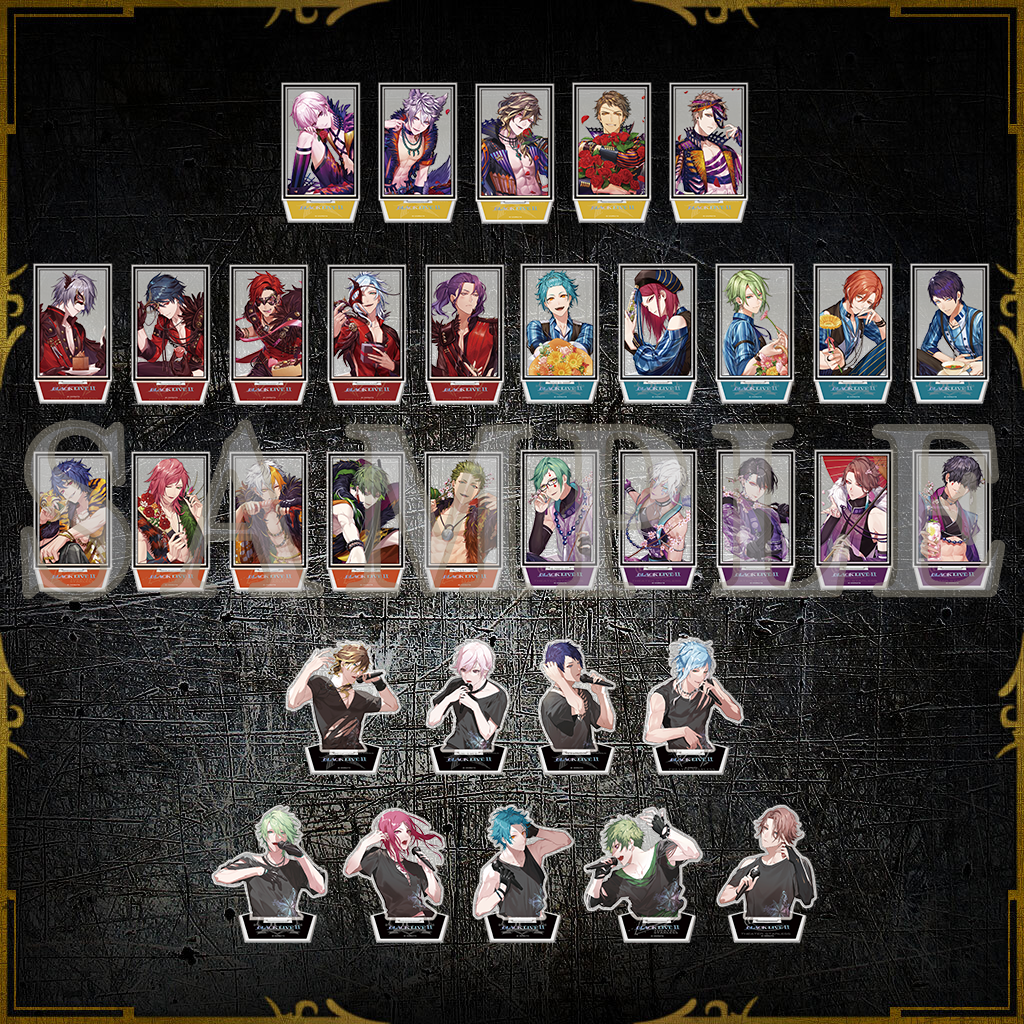 ライラックアクリルスタンド フルセット ライラックアクリルスタンド